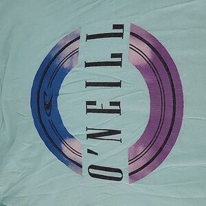 Mens Size L O'Neil Tshirt Teal Turquoise Shirt Tee